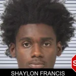 Shaylon Francis mugshot