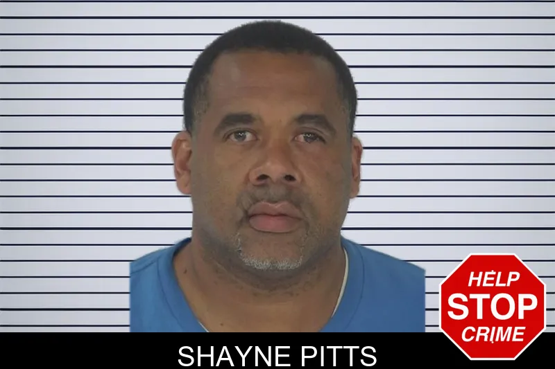 Shayne Pitts mugshot