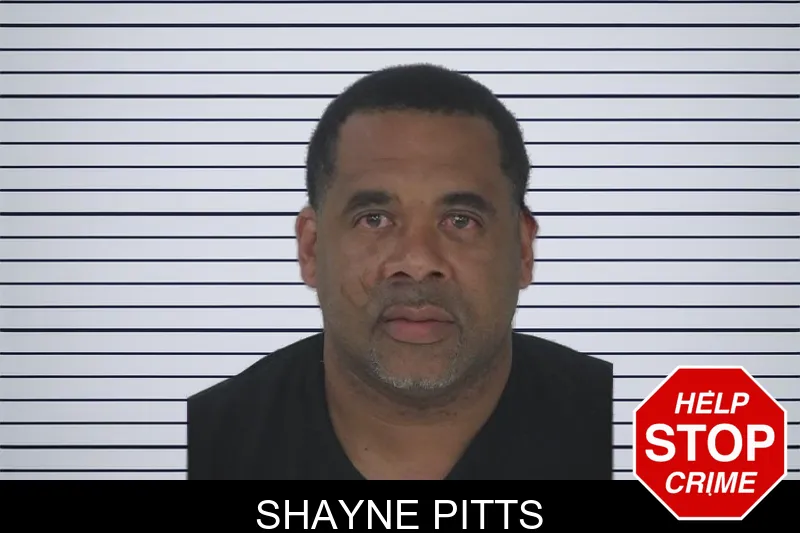 Shayne Pitts mugshot