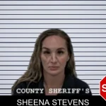 Sheena Stevens mugshot