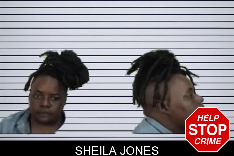 Sheila Jones mugshot