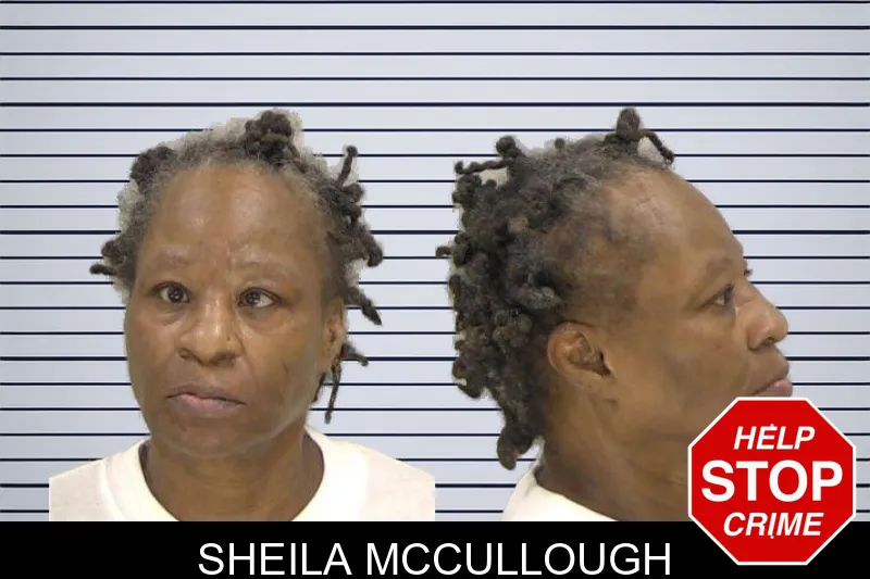 Sheila McCullough mugshot