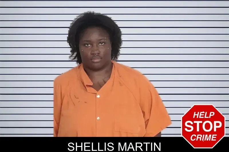 Shellis Martin mugshot