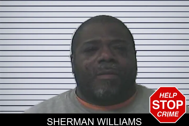 Sherman Williams mugshot
