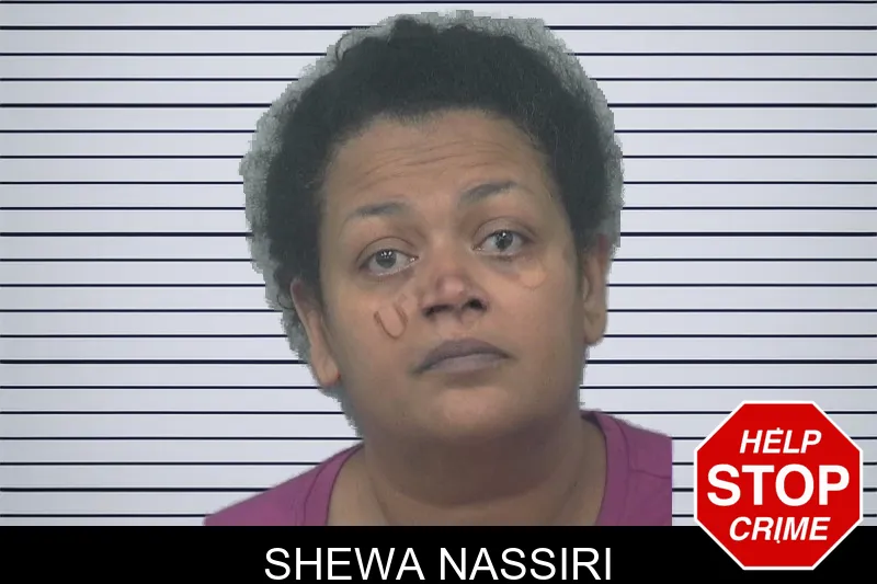 Shewa Nassiri mugshot