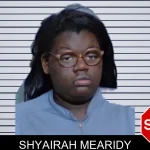 Shyairah Mearidy mugshot
