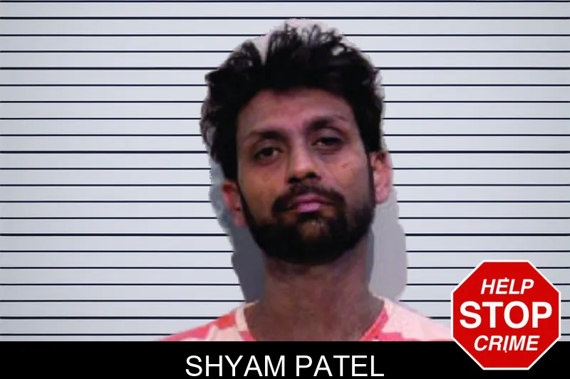 Shyam Patel mugshot