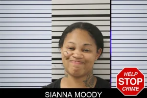 Sianna Moody mugshot