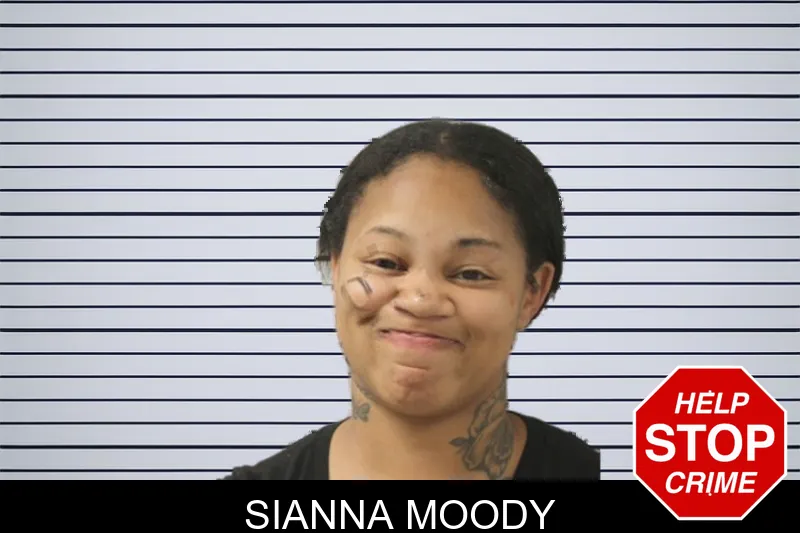 Sianna Moody mugshot