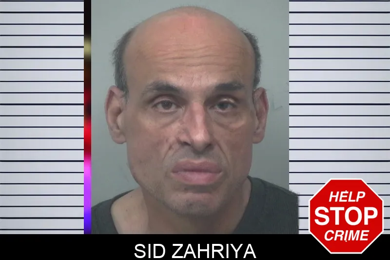 Sid Zahriya mugshot – Gwinnett County , Georgia Sid Zahriya mugshot