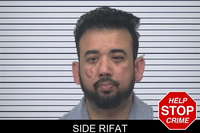 Side Rifat mugshot