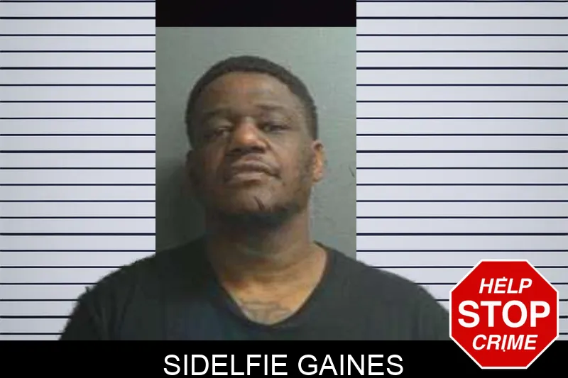 Sidelfie Gaines mugshot