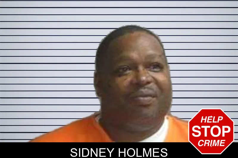 Sidney Holmes mugshot