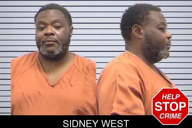 Sidney West mugshot
