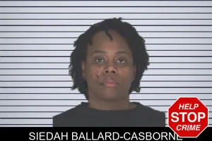 Siedah Ballard-Casborne mugshot