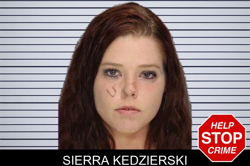 Sierra Kedzierski mugshot