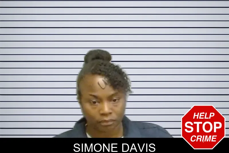Simone Davis mugshot