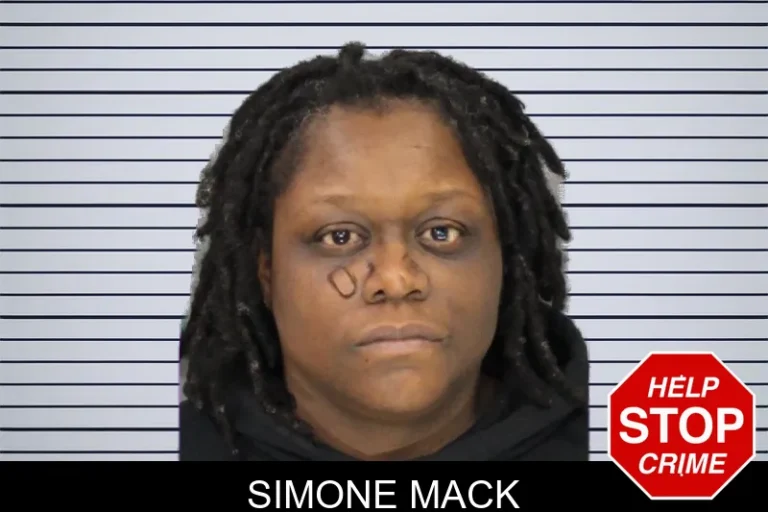 Simone Mack mugshot – Cobb County , Georgia Simone Mack
