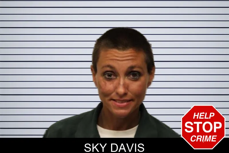Sky Davis mugshot