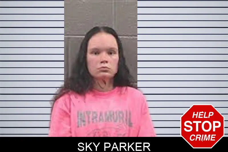 Sky Parker mugshot