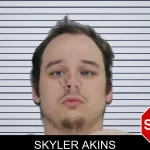 Skyler Akins mugshot
