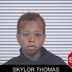 Skylor Thomas mugshot