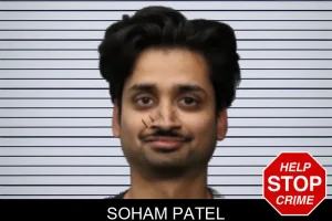 Soham Patel mugshot