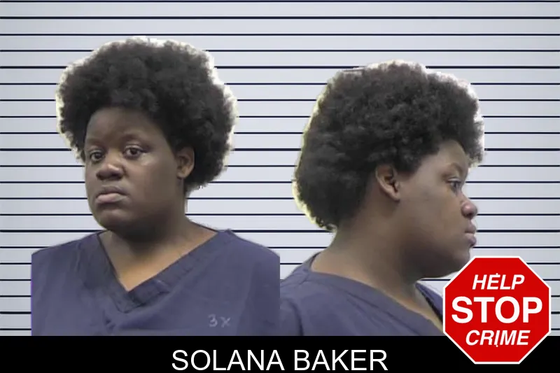 Solana Baker mugshot – Clarke County , Georgia Solana Baker mugshot