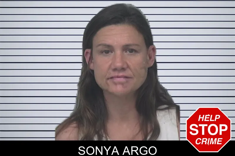 Sonya Argo mugshot