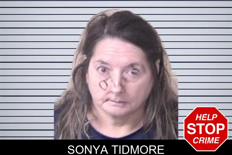 Sonya Tidmore mugshot