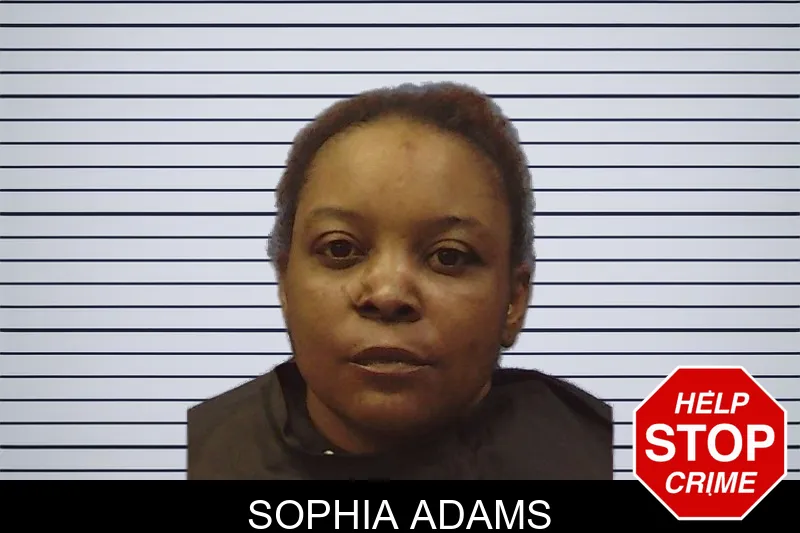 Sophia Adams mugshot