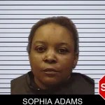Sophia Adams mugshot