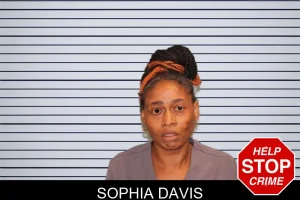 Sophia Davis mugshot