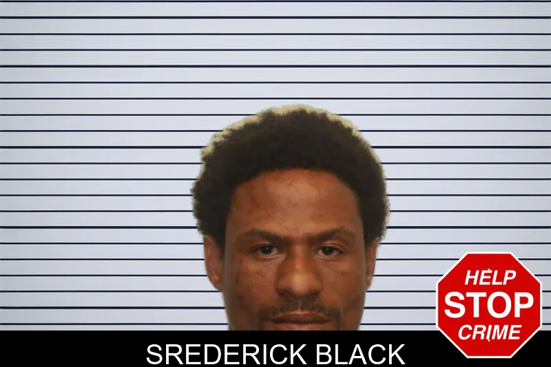 Srederick Black mugshot