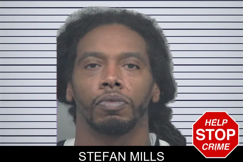 Stefan Mills mugshot