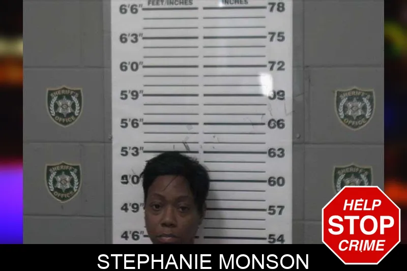 Stephanie Monson mugshot