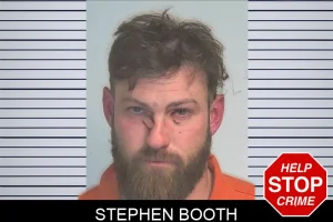 Stephen Booth mugshot