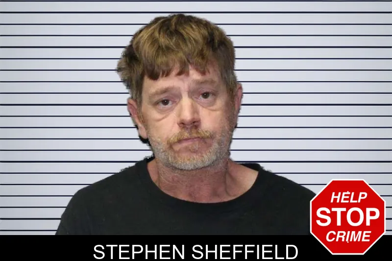 Stephen Sheffield mugshot