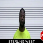 Sterling West mugshot