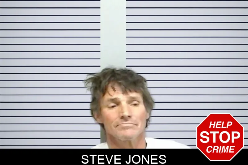 Steve Jones mugshot