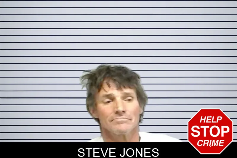 Steve Jones mugshot