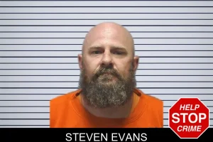 Steven Evans mugshot