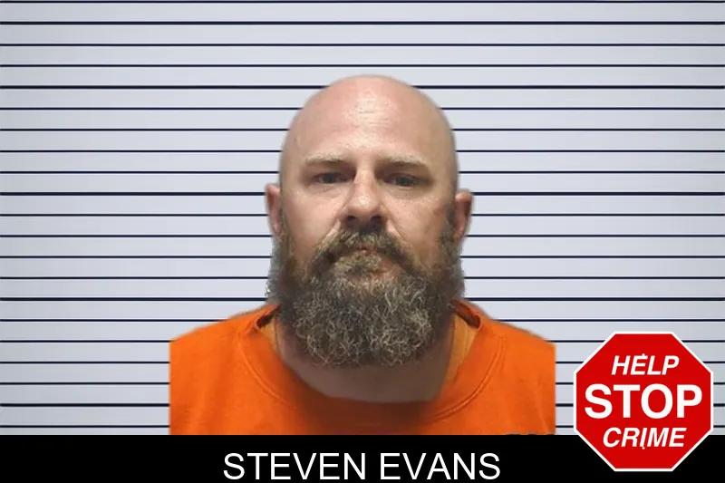 Steven Evans mugshot