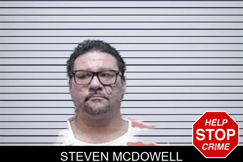 Steven McDowell mugshot