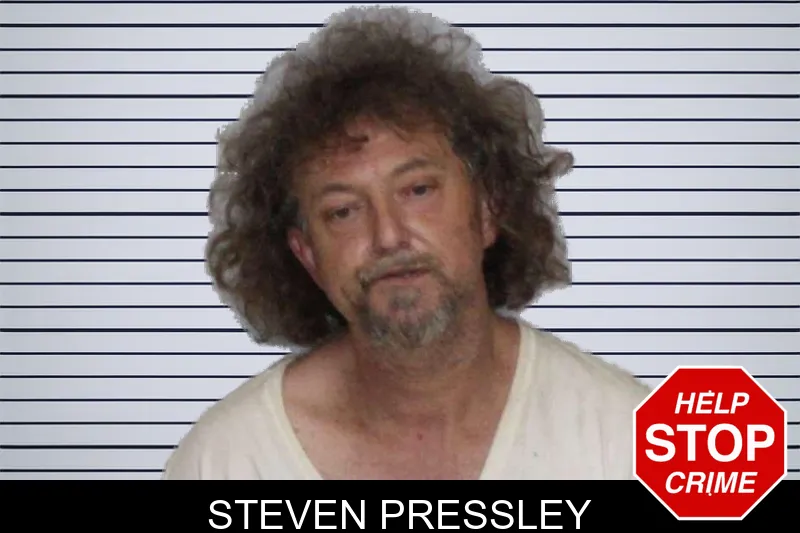 Steven Pressley mugshot