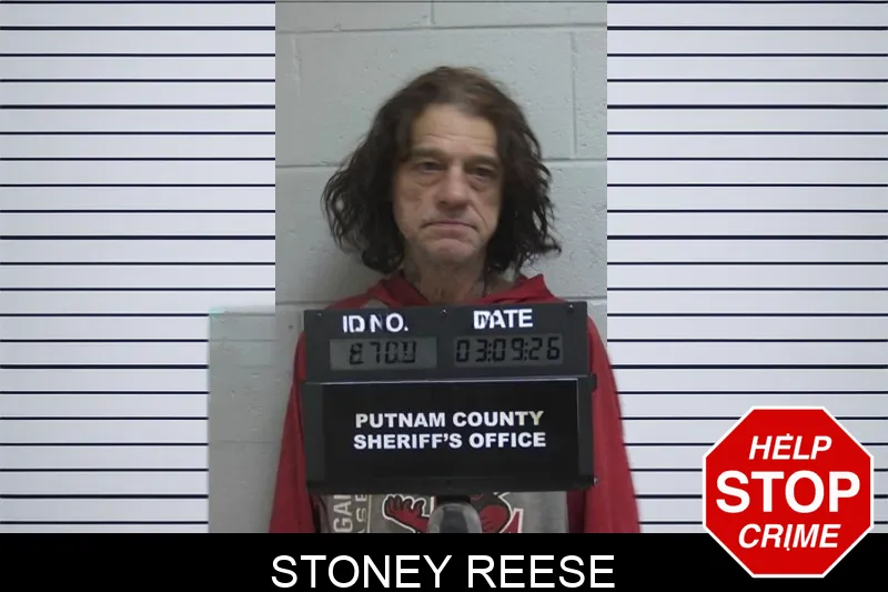 Stoney Reese mugshot – Putnam County , Georgia Stoney Reese mugshot