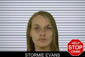 Stormie Evans mugshot