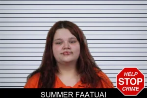 Summer Faatuai mugshot