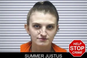 Summer Justus mugshot