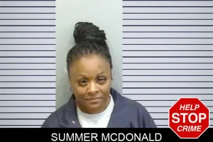 Summer McDonald mugshot